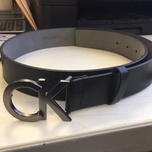 Calvin Klein belt, CK logo